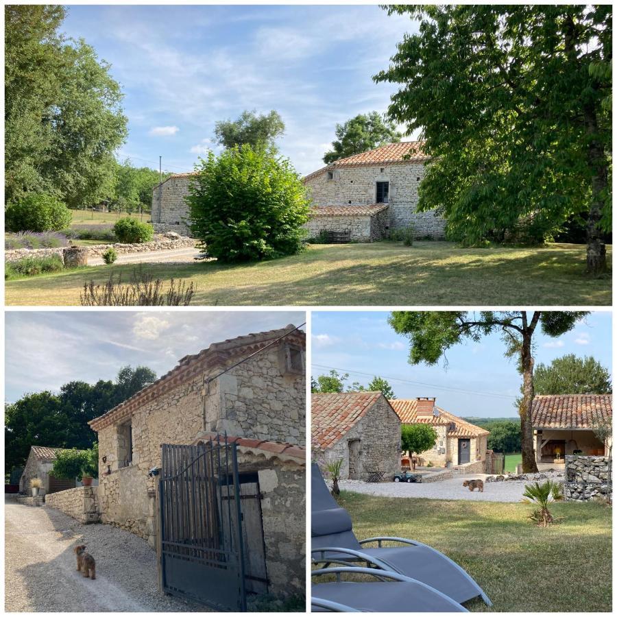 Вілла Les Fontanelles Du Quercy Blanc Montcuq Екстер'єр фото