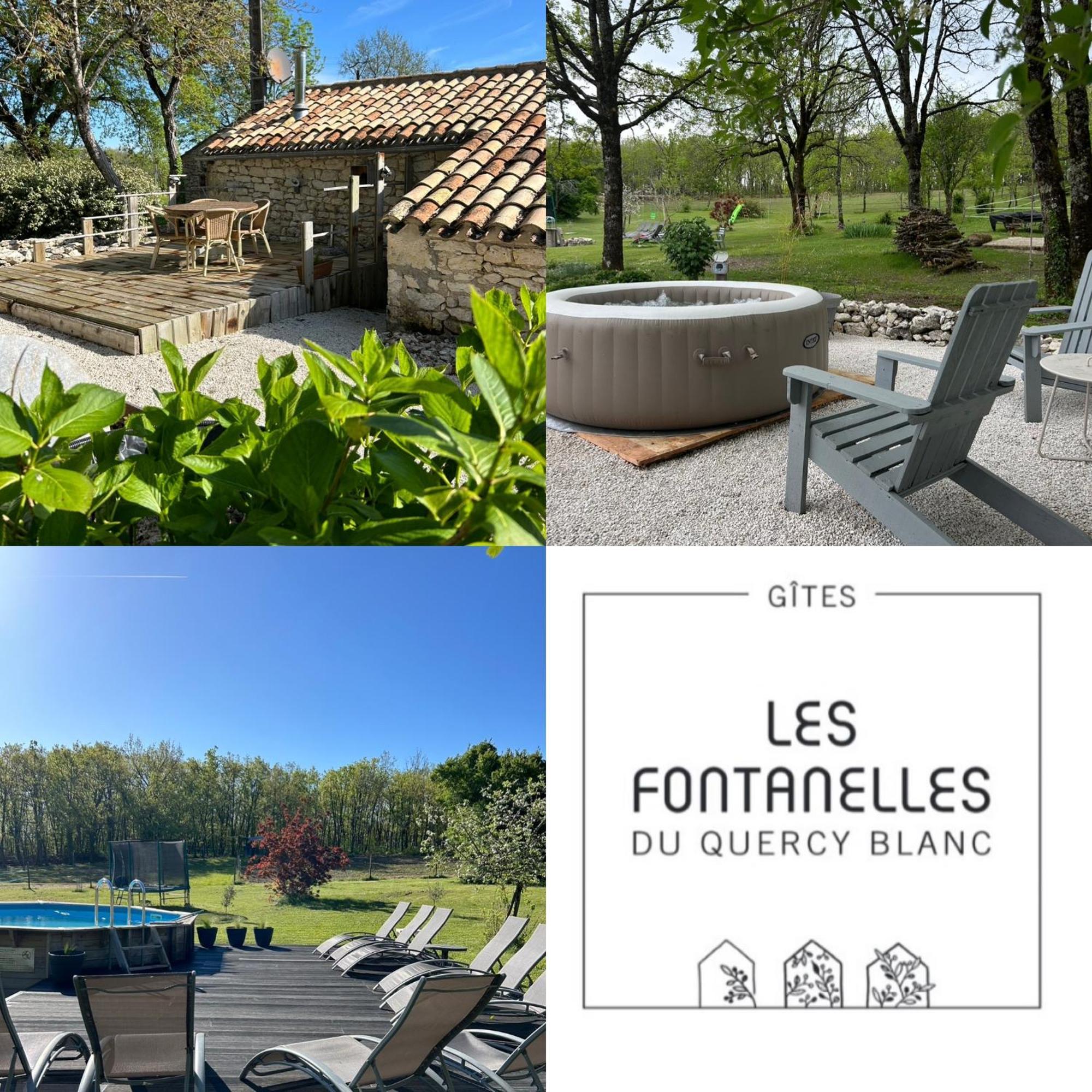 Вілла Les Fontanelles Du Quercy Blanc Montcuq Екстер'єр фото