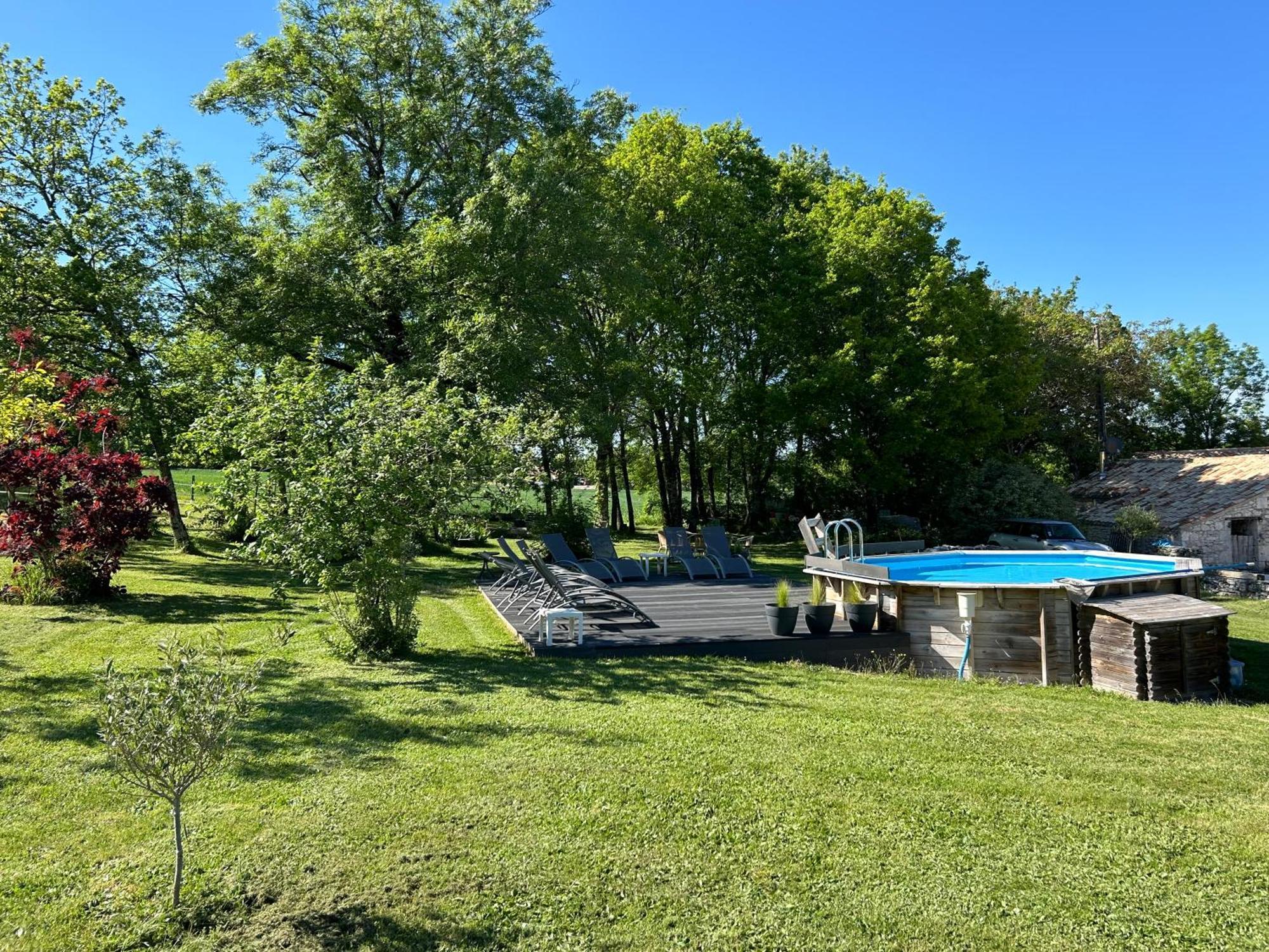 Вілла Les Fontanelles Du Quercy Blanc Montcuq Екстер'єр фото
